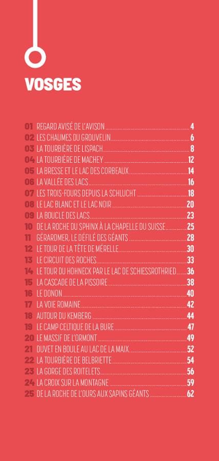 Guide de promenades - Vosges | Rando Editions - Les Sentiers d'Emilie guide de randonnée Rando Editions 