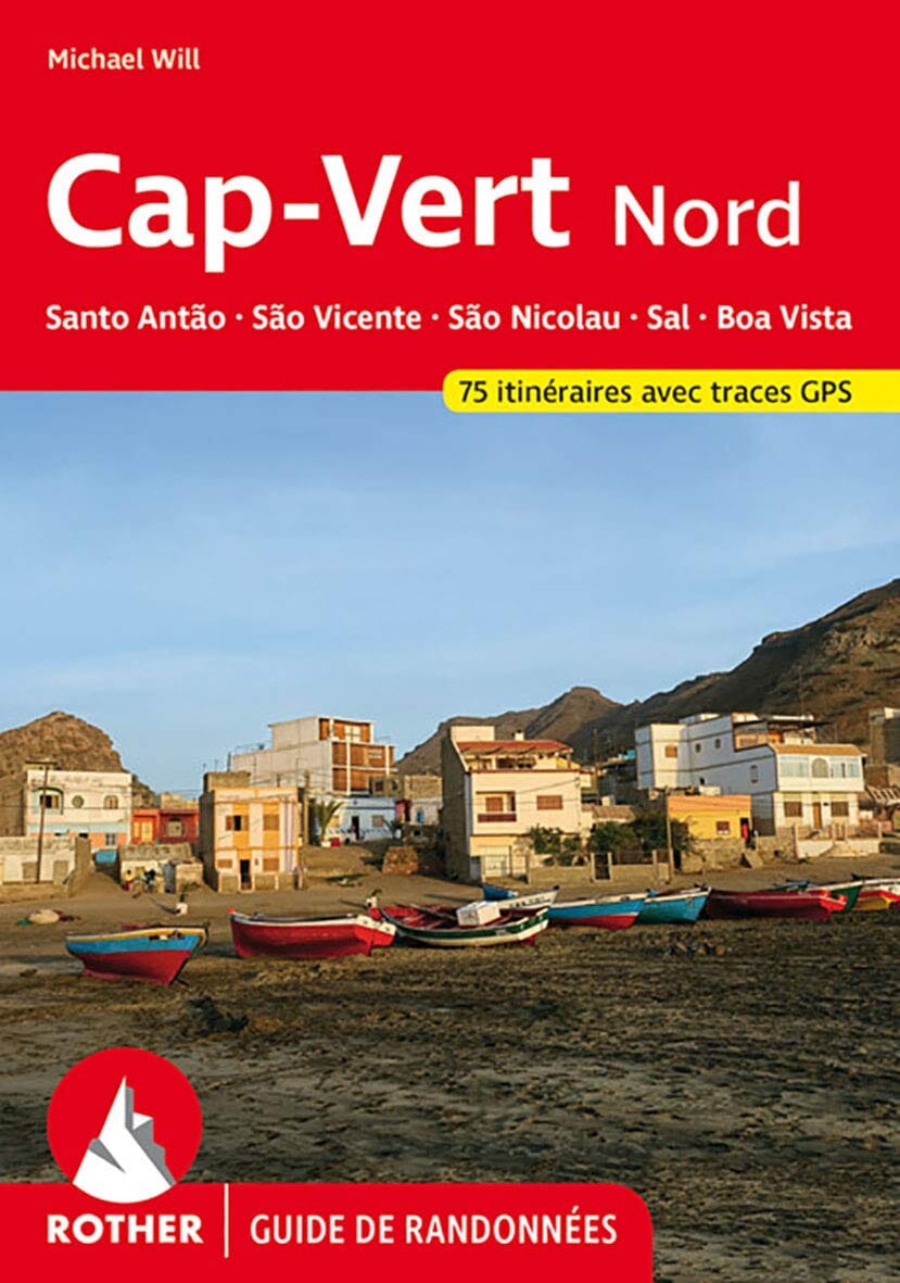 Guide de randonnée - Cap Vert Nord | Rother guide de randonnée Rother
