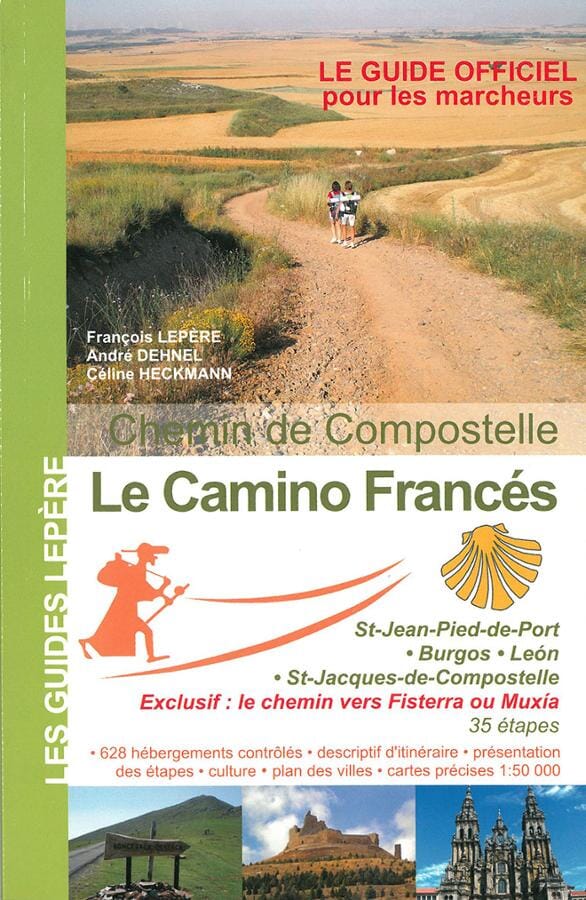 Guide de randonnée - Chemins de Compostelle : le Camino Francés | Lepère Éditions guide de randonnée Lepère Éditions 
