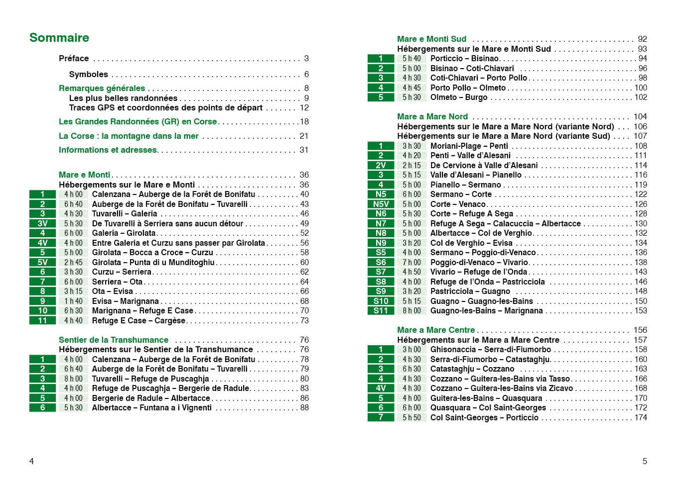 Guide de randonnée - Corse : Mare et Monti & Mare a Mare | Rother guide de randonnée Rother 