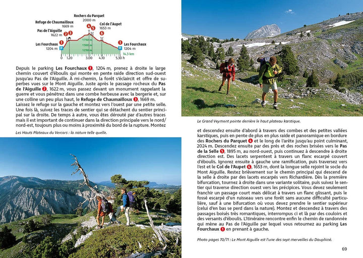 Guide de randonnée - Dauphiné Ouest | Rother guide de randonnée Rother 