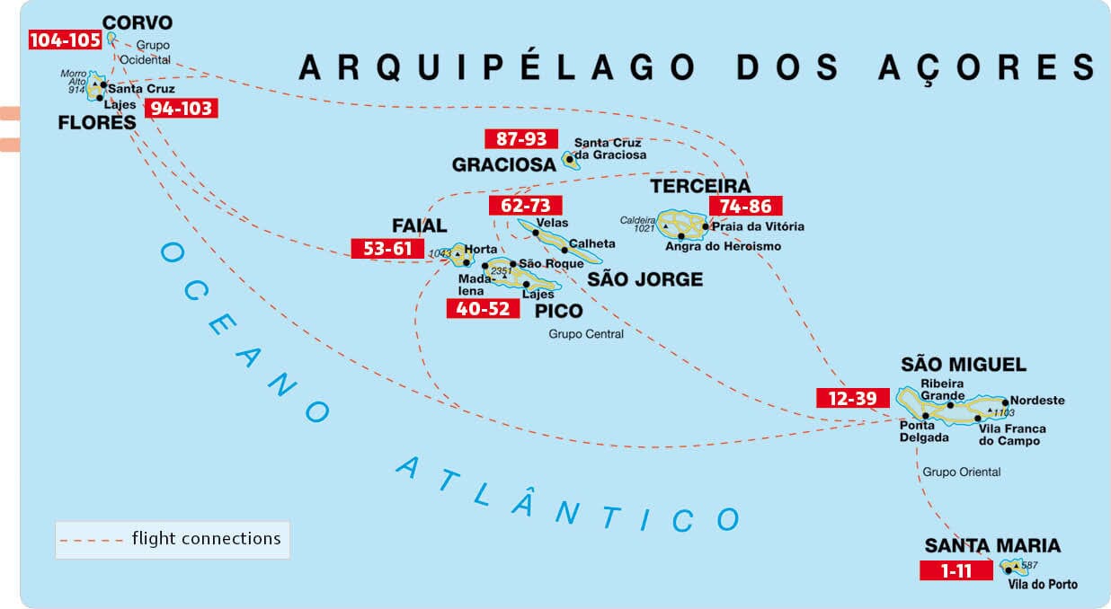 Guide de randonnée (en anglais) - Azores | Rother guide de randonnée Rother 