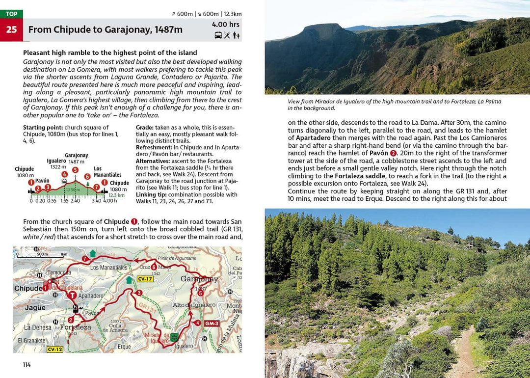 Guide de randonnée (en anglais) - La Gomera | Rother guide de randonnée Rother 