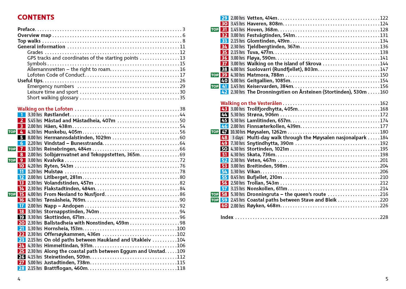 Guide de randonnée (en anglais) - Lofoten | Rother guide de randonnée Rother 