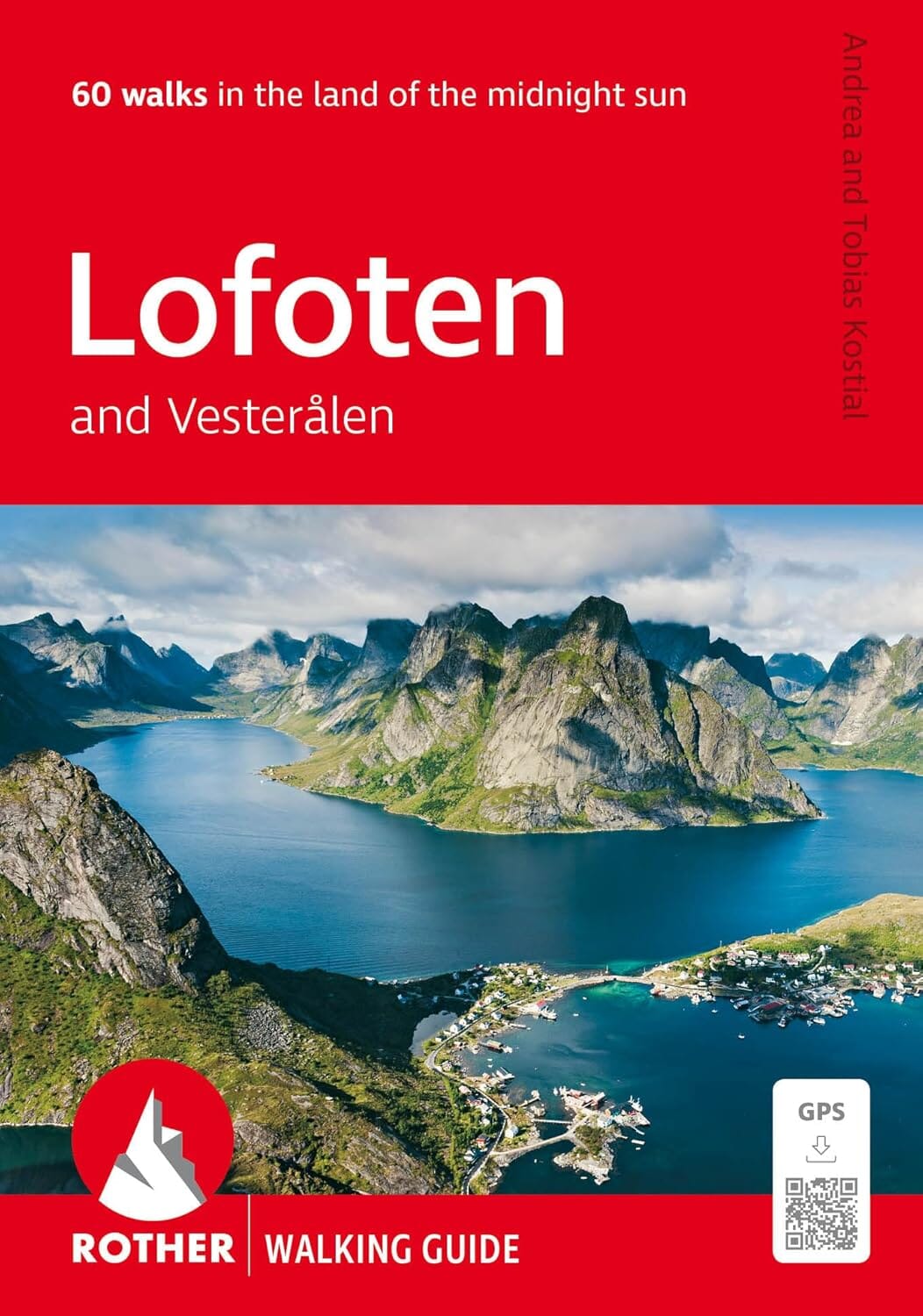 Guide de randonnée (en anglais) - Lofoten | Rother guide de randonnée Rother 
