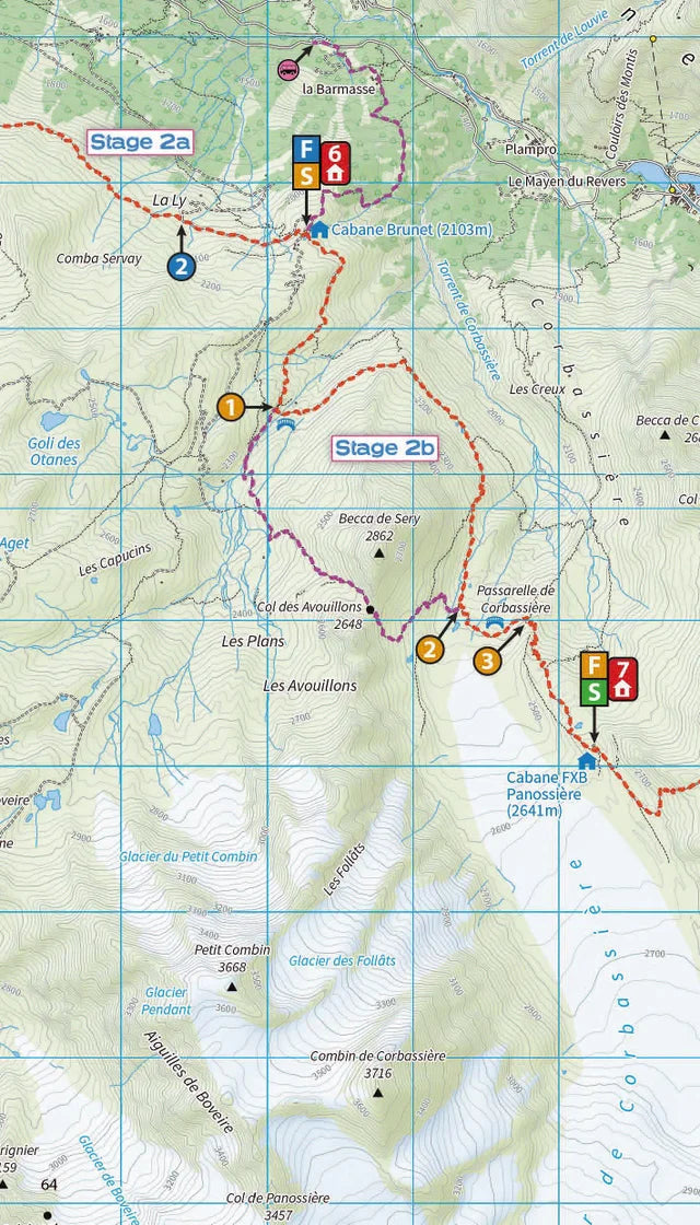 Two Way Guide Hiking guide (in English) - Tour des Combins, Two-way Guide | Knife Ed ...
