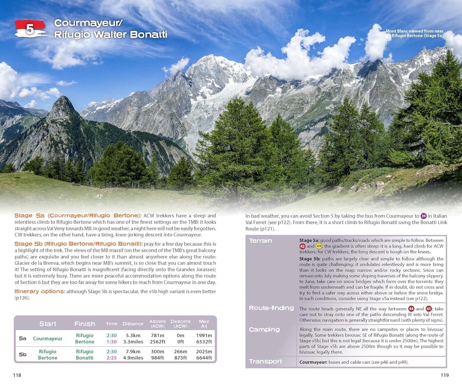 Guide de randonnée (en anglais) - Tour du Mont Blanc | Knife Edge Outdoor guide de randonnée Knife Edge Outdoor