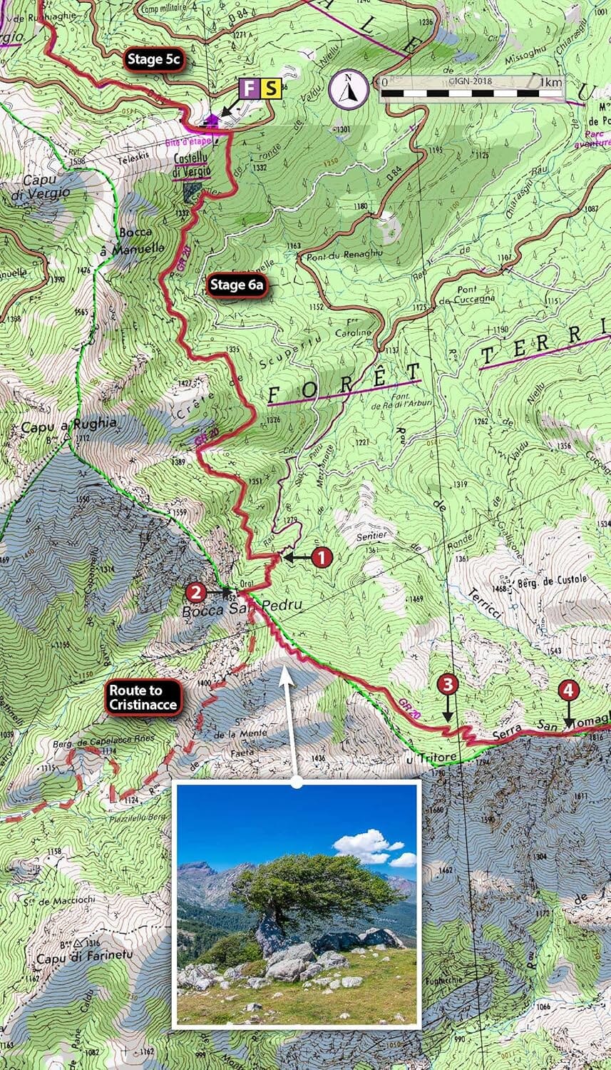 Guide de randonnée (en anglais) - Trekking the Corsica GR20 : Two-way Trekking Guide | Knife Edge Outdoor guide de randonnée Knife Edge Outdoor 