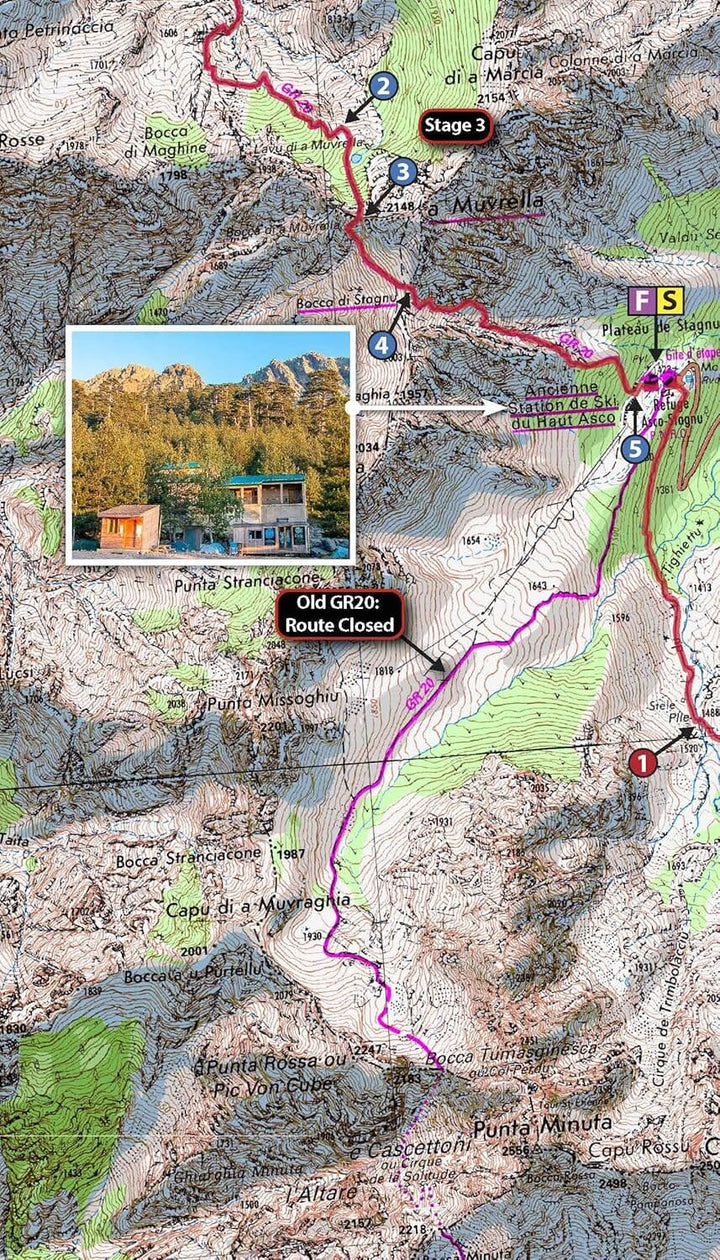 Guide de randonnée (en anglais) - Trekking the Corsica GR20 : Two-way Trekking Guide | Knife Edge Outdoor guide de randonnée Knife Edge Outdoor 