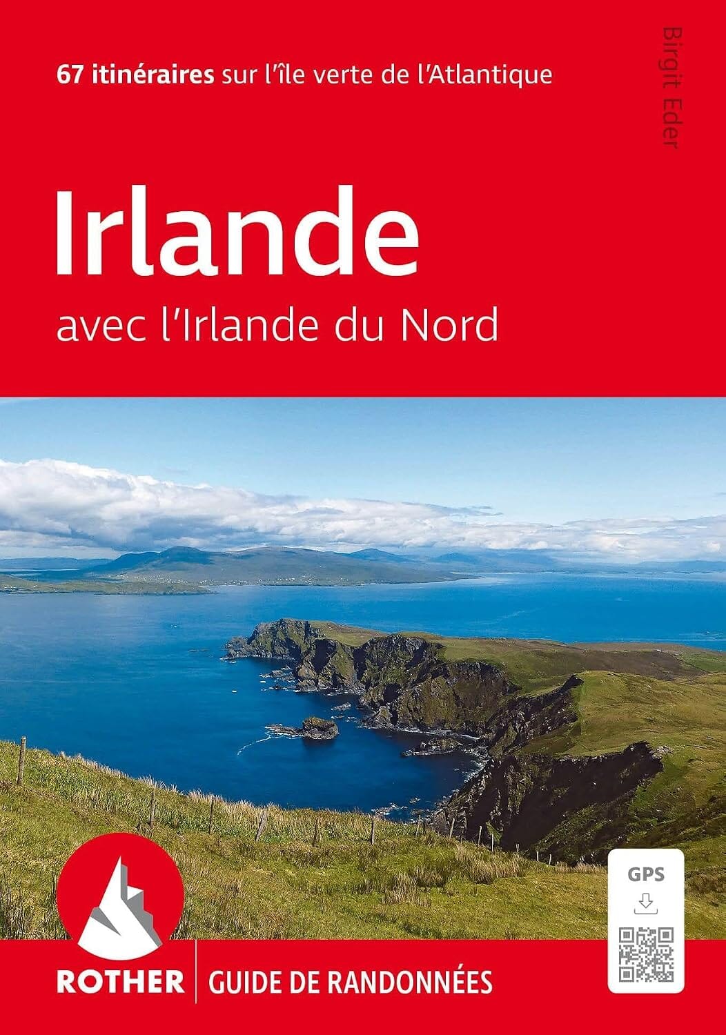 Guide de randonnée - Irlande, avec l'Irlande du Nord | Rother guide de randonnée Rother