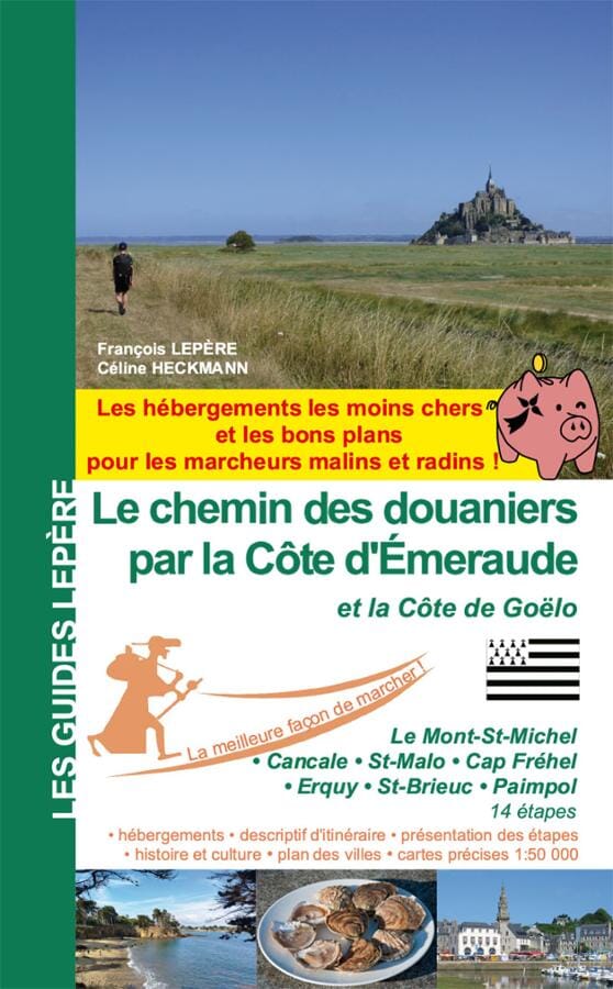 Guide de randonnée - Le chemin des douaniers par la côte d'Émeraude | Lepère Éditions guide de randonnée Lepère Éditions 