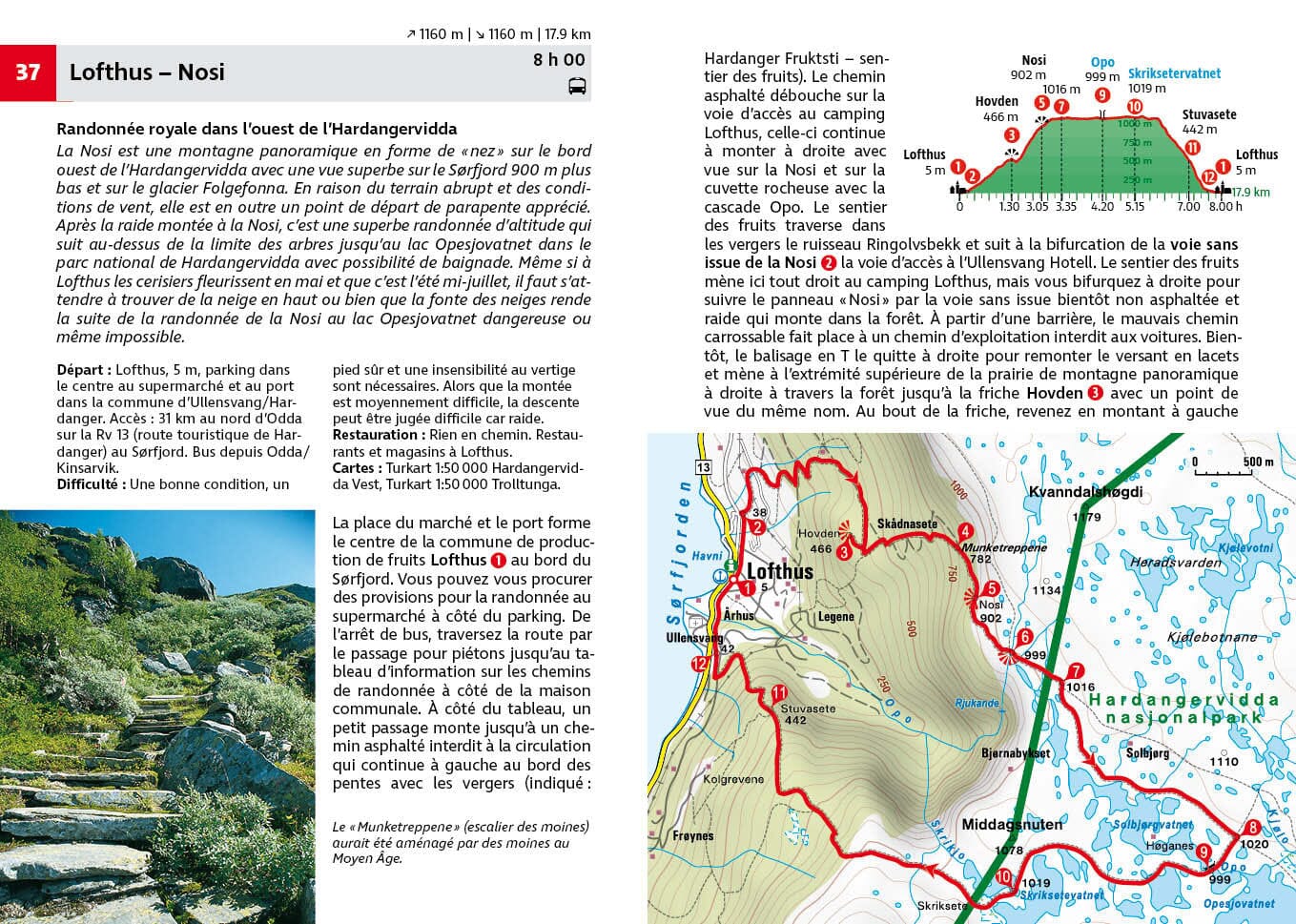 Guide de randonnée - Norvège Sud | Rother guide de randonnée Rother 