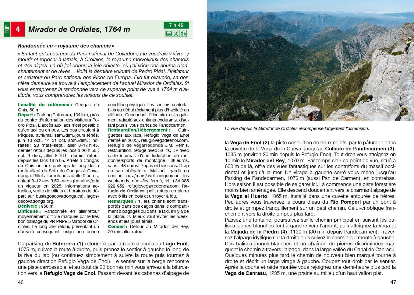 Guide de randonnée - Picos de Europa | Rother guide de randonnée Rother 