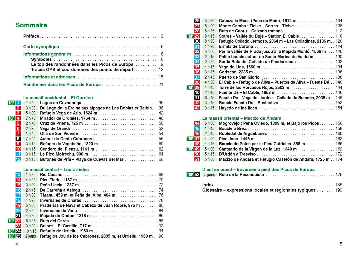 Guide de randonnée - Picos de Europa | Rother guide de randonnée Rother 