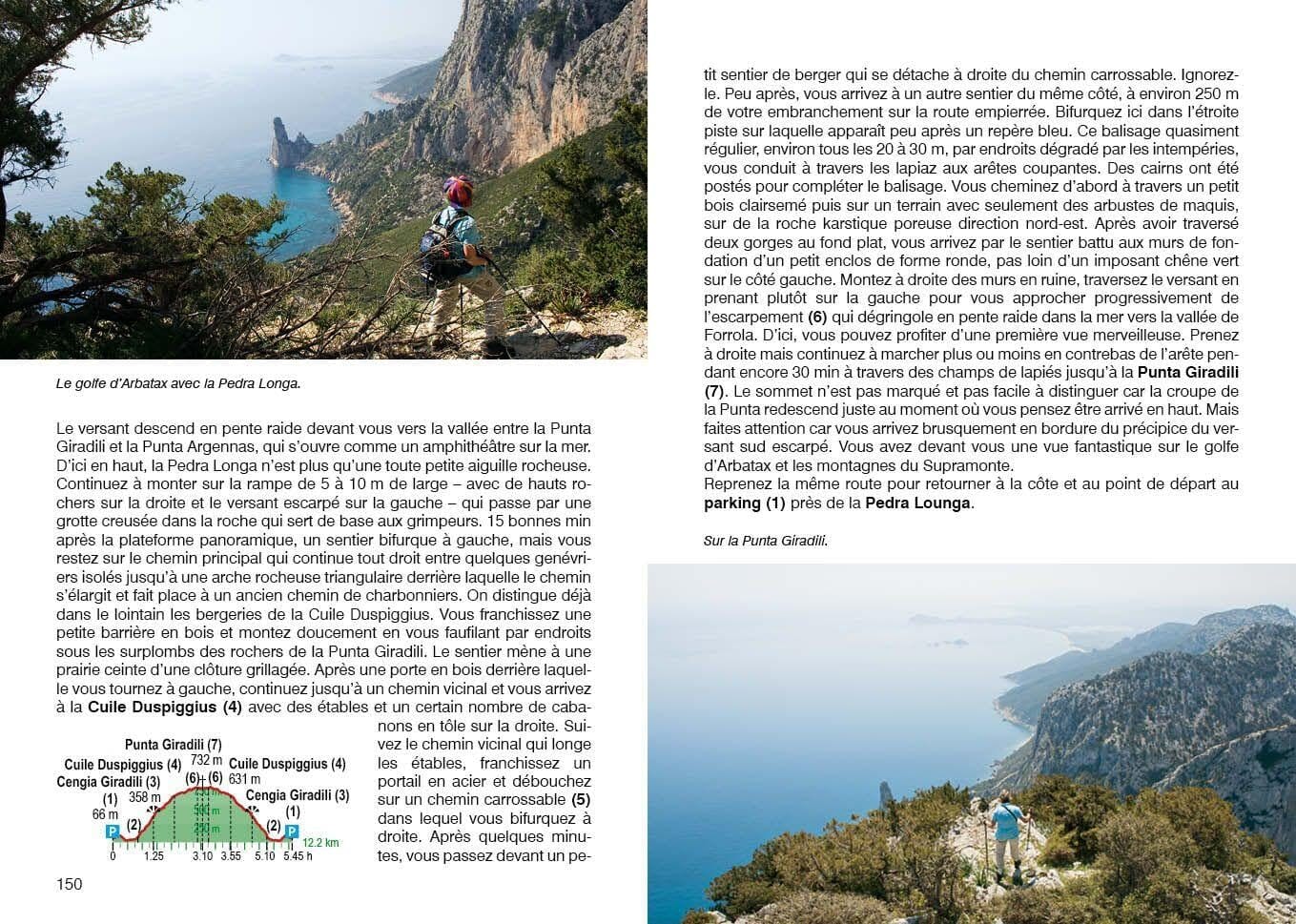 Guide de randonnée - Sardaigne | Rother guide de randonnée Rother 
