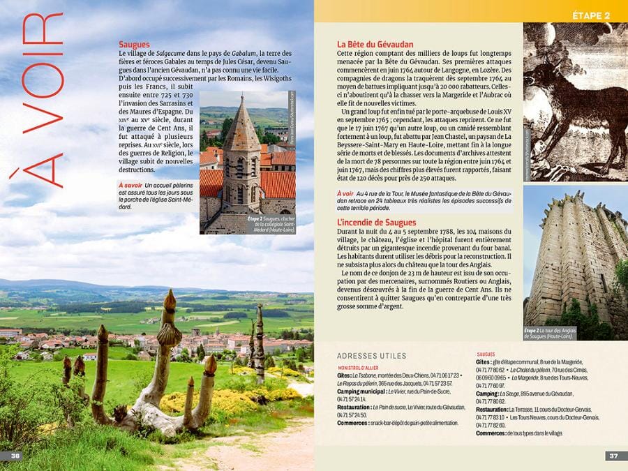 Guide de randonnée - Via Podiensis : La voie du Puy | Chamina guide de randonnée Chamina