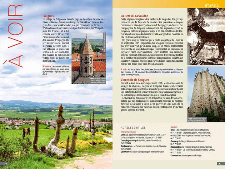 Guide de randonnée - Via Podiensis : La voie du Puy | Chamina guide de randonnée Chamina