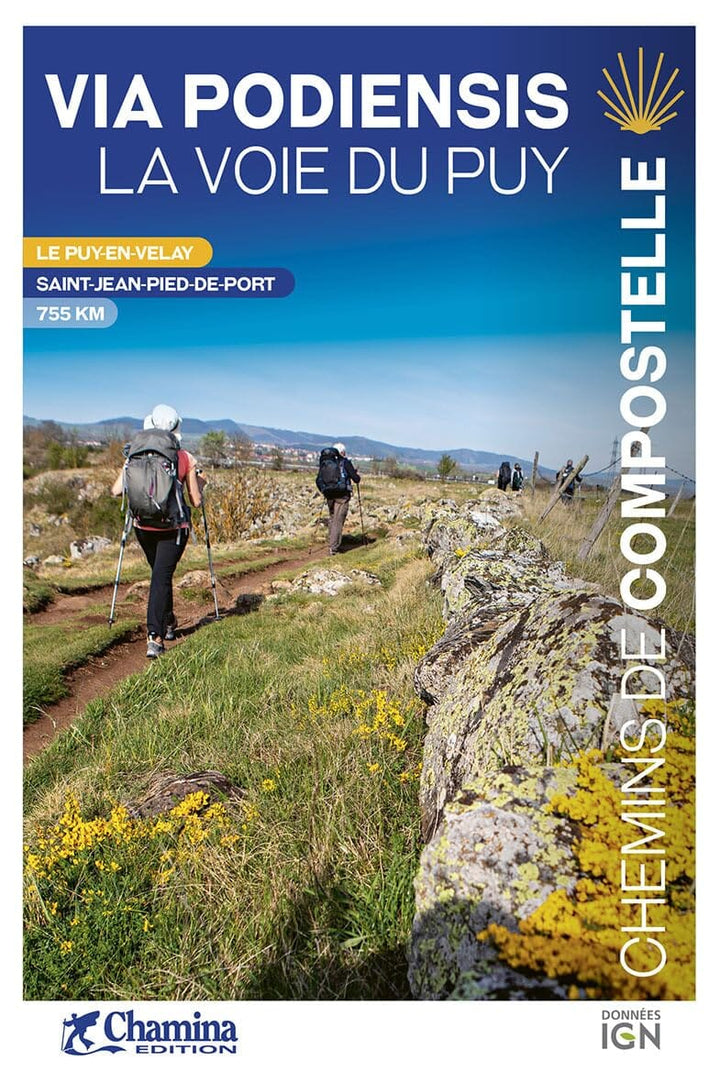 Guide de randonnée - Via Podiensis : La voie du Puy | Chamina guide de randonnée Chamina