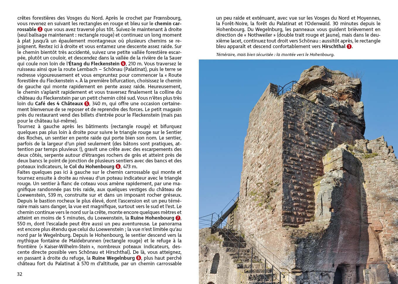 Guide de randonnée - Vosges | Rother guide de randonnée Rother 