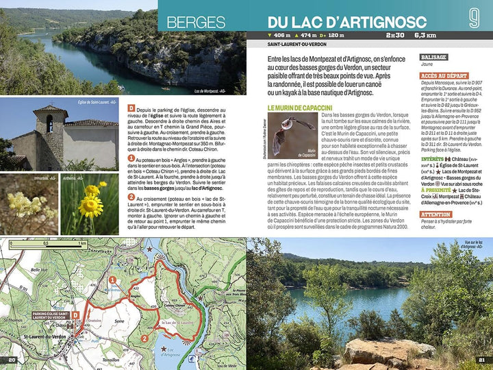 Guide de randonnées - Alpes-de-Haute-Provence, les 30 plus beaux sentiers | Chamina guide de randonnée Chamina 