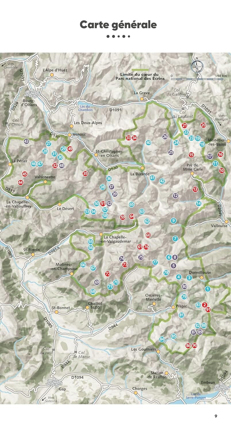 Guide de randonnées - Ecrins, les plus belles randonnées | Glénat guide de randonnée Glénat 