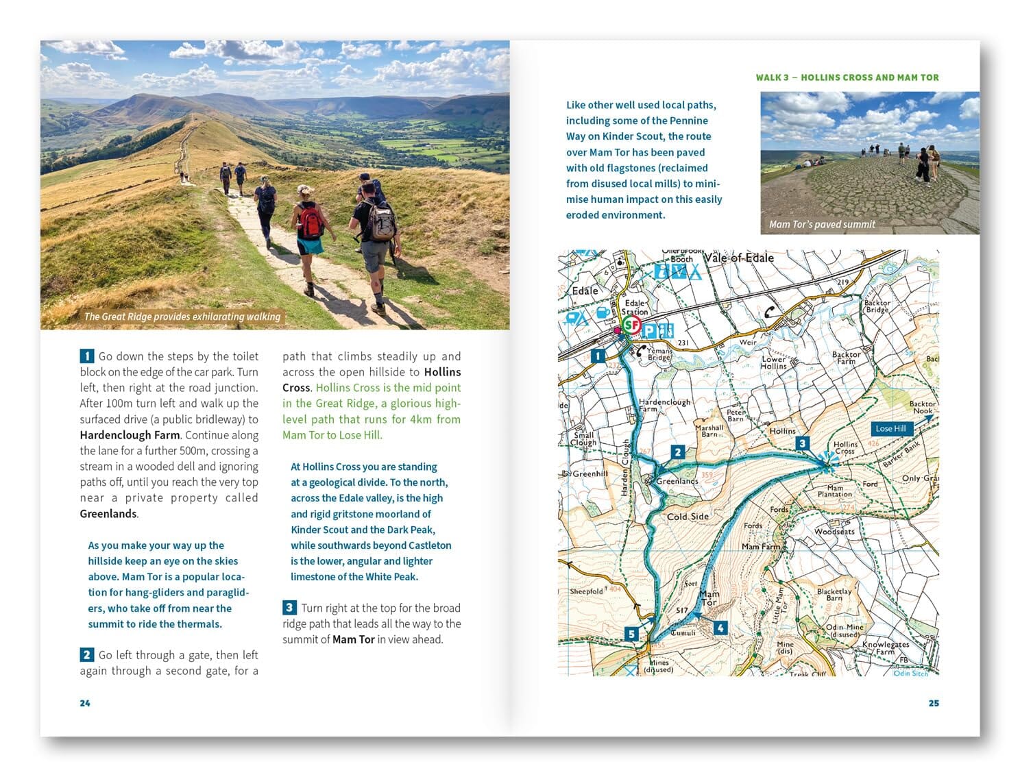 Guide de randonnées (en anglais) - 15 Short Walks in the Peak District - Edale and the Hope Valley | Cicerone guide de randonnée Cicerone 