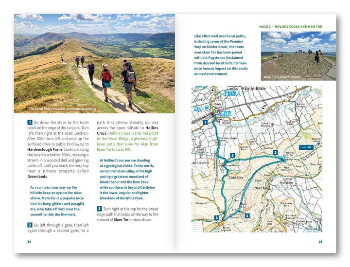Guide de randonnées (en anglais) - 15 Short Walks in the Peak District - Edale and the Hope Valley | Cicerone guide de randonnée Cicerone 
