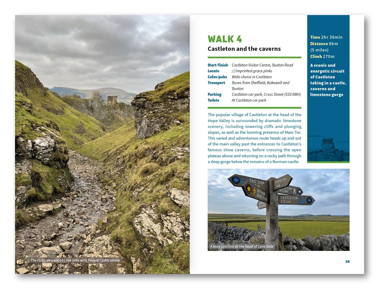 Guide de randonnées (en anglais) - 15 Short Walks in the Peak District - Edale and the Hope Valley | Cicerone guide de randonnée Cicerone 