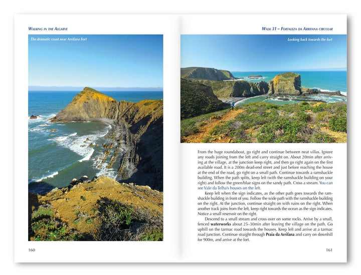 Guide de randonnées (en anglais) - Algarve : 32 walks in the south of Portugal including Serra de Monchique and Costa Vicentina | Cicerone guide de randonnée Cicerone 