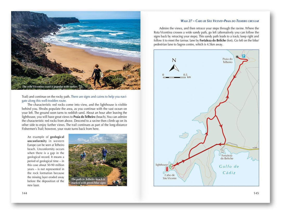 Guide de randonnées (en anglais) - Algarve : 32 walks in the south of Portugal including Serra de Monchique and Costa Vicentina | Cicerone guide de randonnée Cicerone 