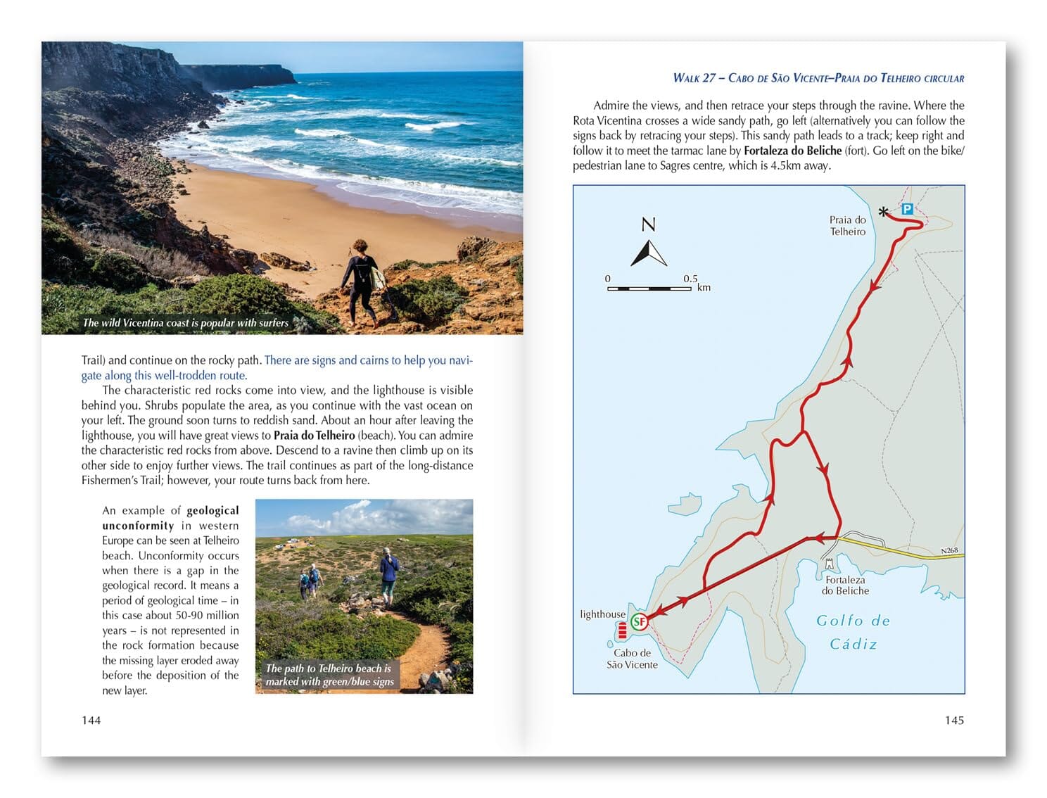 Guide de randonnées (en anglais) - Algarve : 32 walks in the south of Portugal including Serra de Monchique and Costa Vicentina | Cicerone guide de randonnée Cicerone 