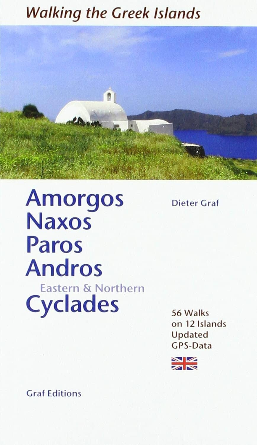 Guide de randonnées (en anglais) - Amorgos, Naxos, Paros, Andros, Estern & Northern Cyclades | Graf Editions guide de randonnée Graf Editions 