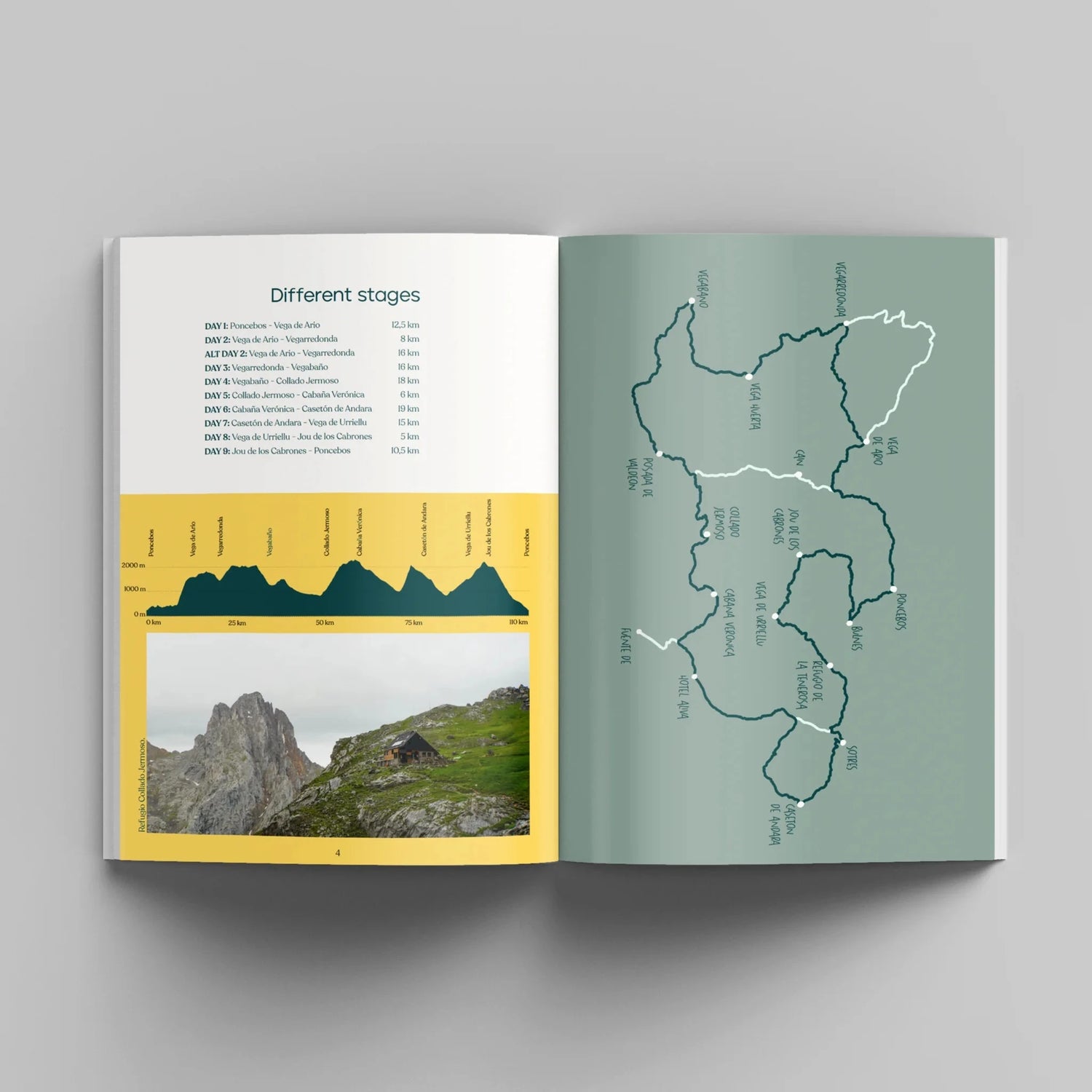 Guide de randonnées (en anglais) - Anillo de Picos, 110 km through the Spanish Picos de Europa | Floor Denil guide de randonnée Floor Denil 