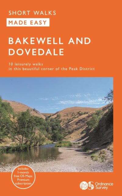 Guide de randonnées (en anglais) - Bakewell & Dovedale | Ordnance Survey - Short Walks guide de randonnée Ordnance Survey