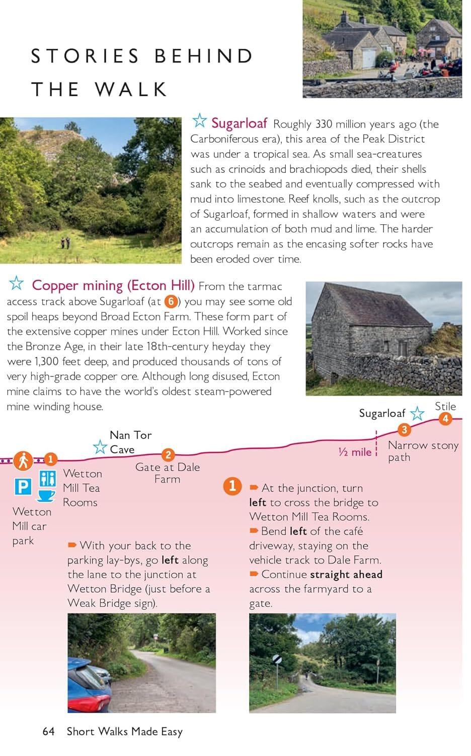 Guide de randonnées (en anglais) - Bakewell & Dovedale | Ordnance Survey - Short Walks guide de randonnée Ordnance Survey