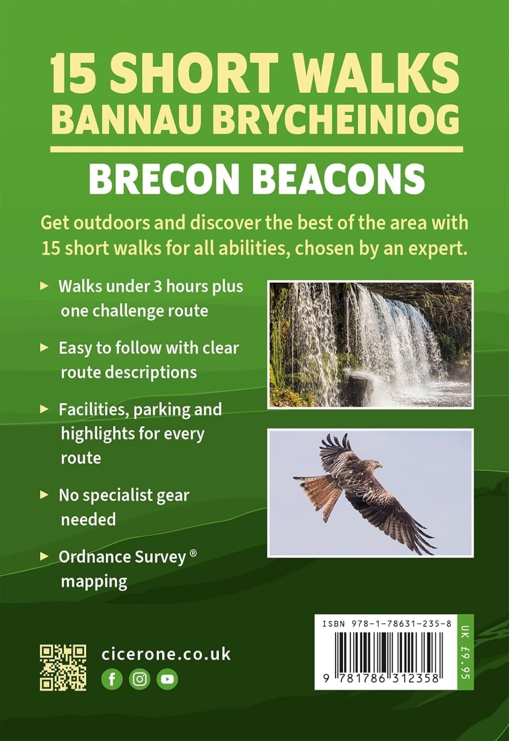 Guide de randonnées (en anglais) - Bannau Brycheiniog - Brecon Beacons - 15 Short Walks | Cicerone guide de randonnée Cicerone 