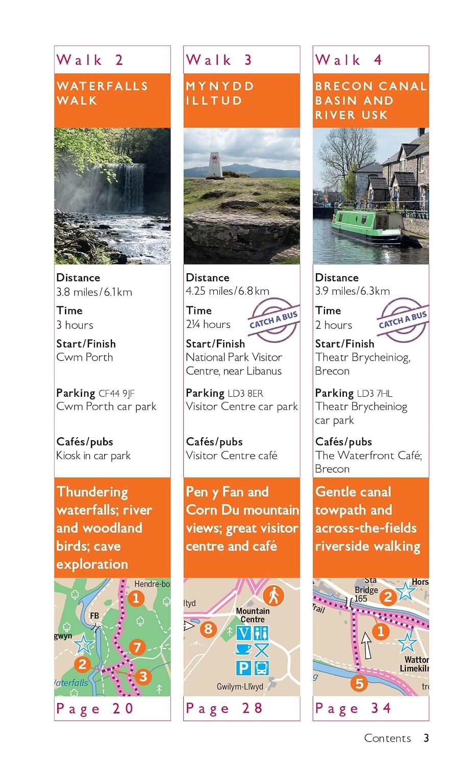 Guide de randonnées (en anglais) - Brecon Beacons | Ordnance Survey - Short Walks guide de randonnée Ordnance Survey 