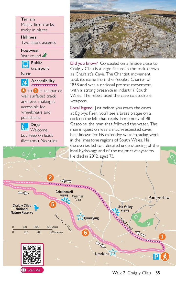 Guide de randonnées (en anglais) - Brecon Beacons | Ordnance Survey - Short Walks guide de randonnée Ordnance Survey 