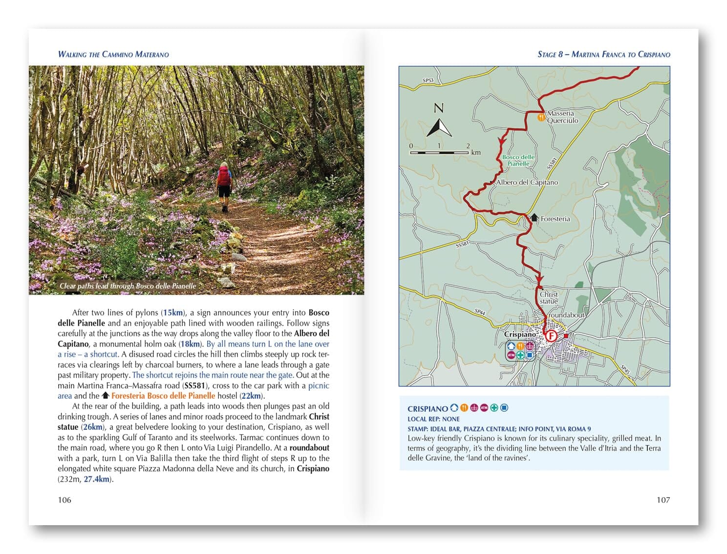 Guide de randonnées (en anglais) - Cammino Materano (Pouilles, Basilicate) | Cicerone guide de randonnée Cicerone 