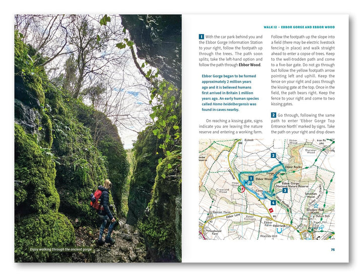 Guide de randonnées (en anglais) - Cheddar and the Mendips, 15 Short Walks | Cicerone guide de randonnée Cicerone 