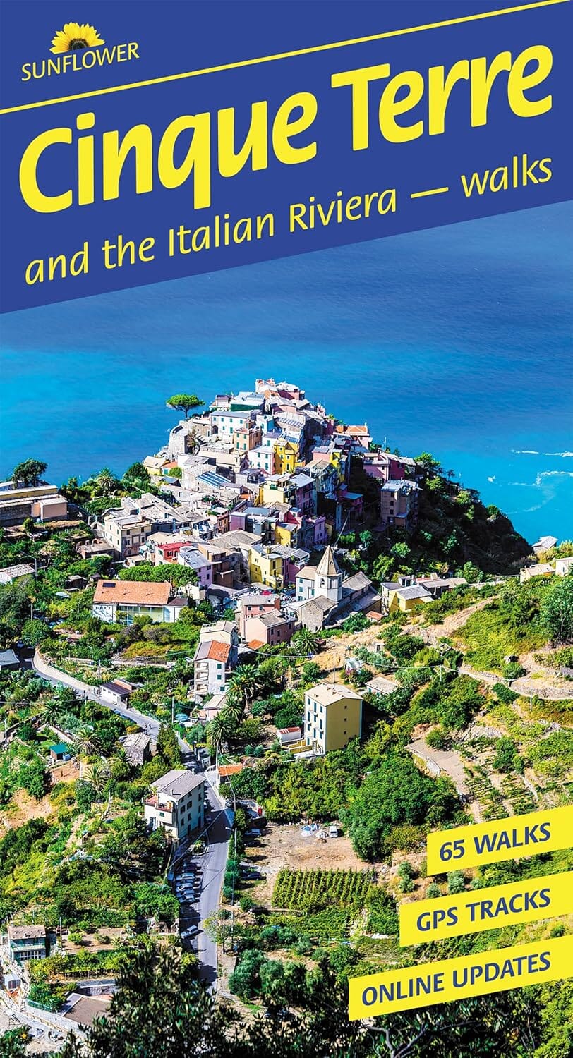 Guide de randonnées (en anglais) - Cinque Terre & the Italian Riviera | Sunflower guide de randonnée Sunflower 