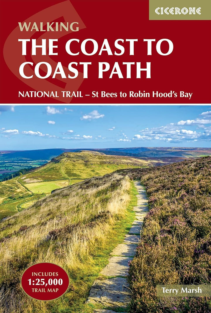 Guide de randonnées (en anglais) - Coast to Coast path from St-Bees to Robin Hood's Bay | Cicerone guide de randonnée Cicerone 