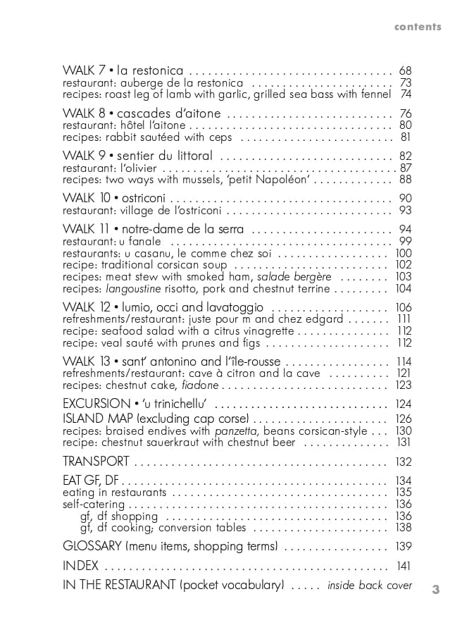 Guide de randonnées (en anglais) - Corsica Walk and Eat | Sunflower guide de randonnée Sunflower 
