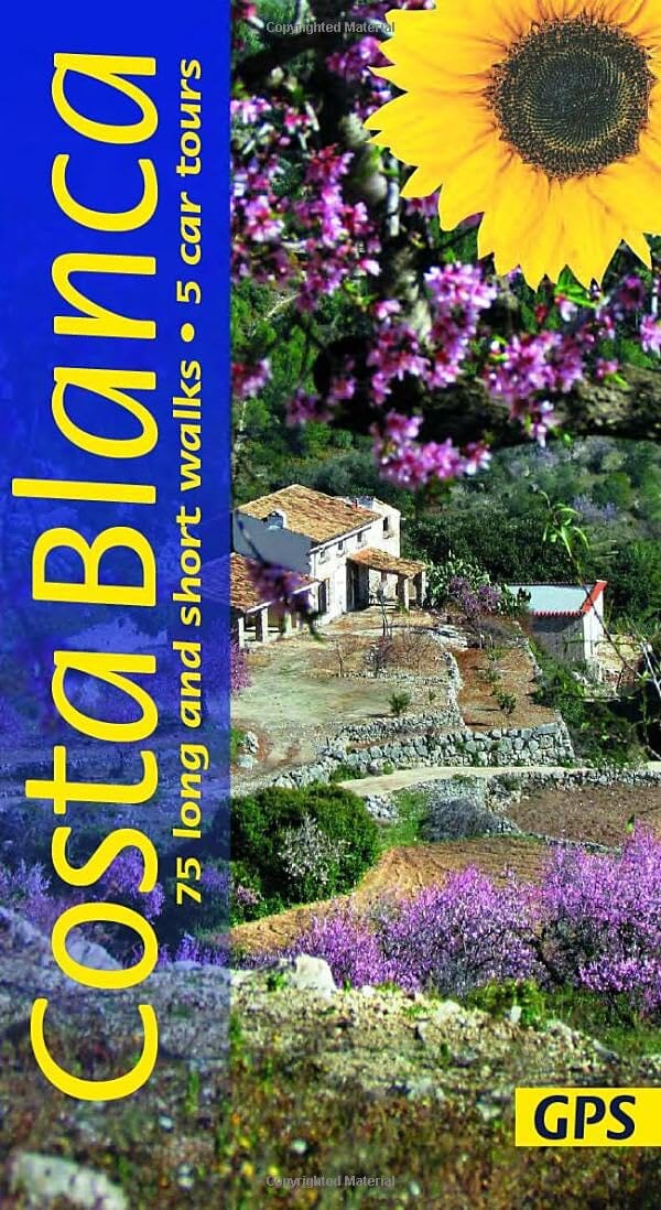 Guide de randonnées (en anglais) - Costa Blanca | Sunflower guide de randonnée Sunflower 