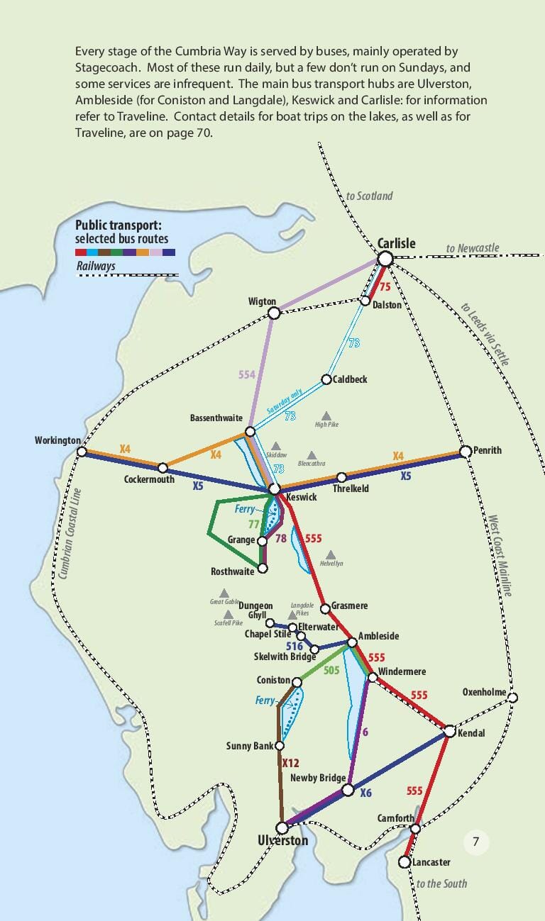 Guide de randonnées (en anglais) - Cumbria Way | Rucksack Readers guide de randonnée Rucksack Readers 
