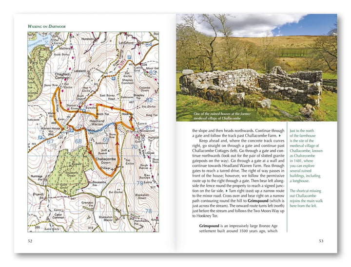 Guide de randonnées (en anglais) - Dartmoor | Cicerone guide de randonnée Cicerone 