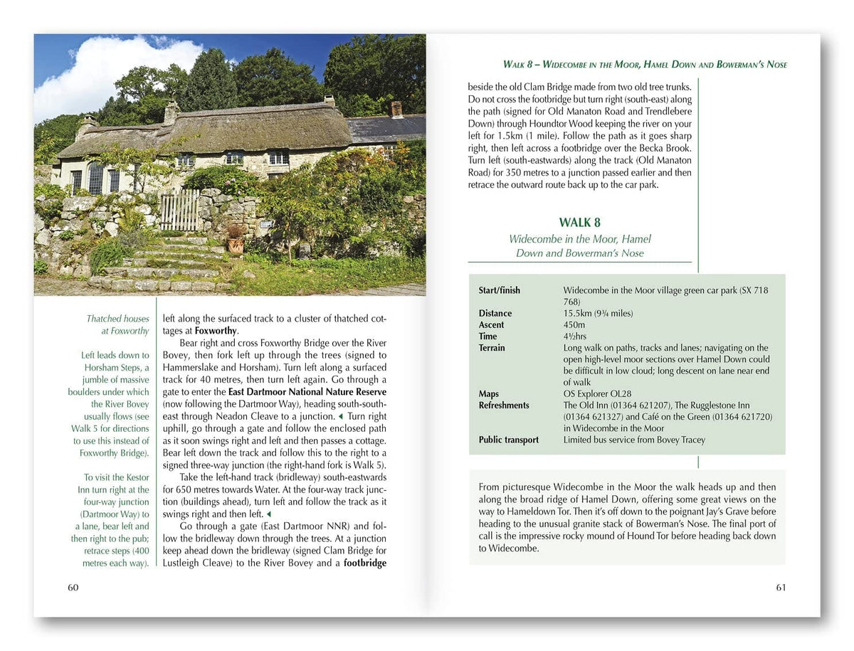 Guide de randonnées (en anglais) - Dartmoor | Cicerone guide de randonnée Cicerone 
