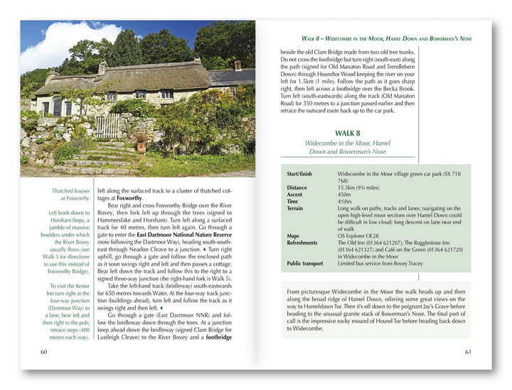 Guide de randonnées (en anglais) - Dartmoor | Cicerone guide de randonnée Cicerone 