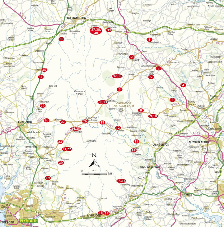 Guide de randonnées (en anglais) - Dartmoor | Cicerone guide de randonnée Cicerone 
