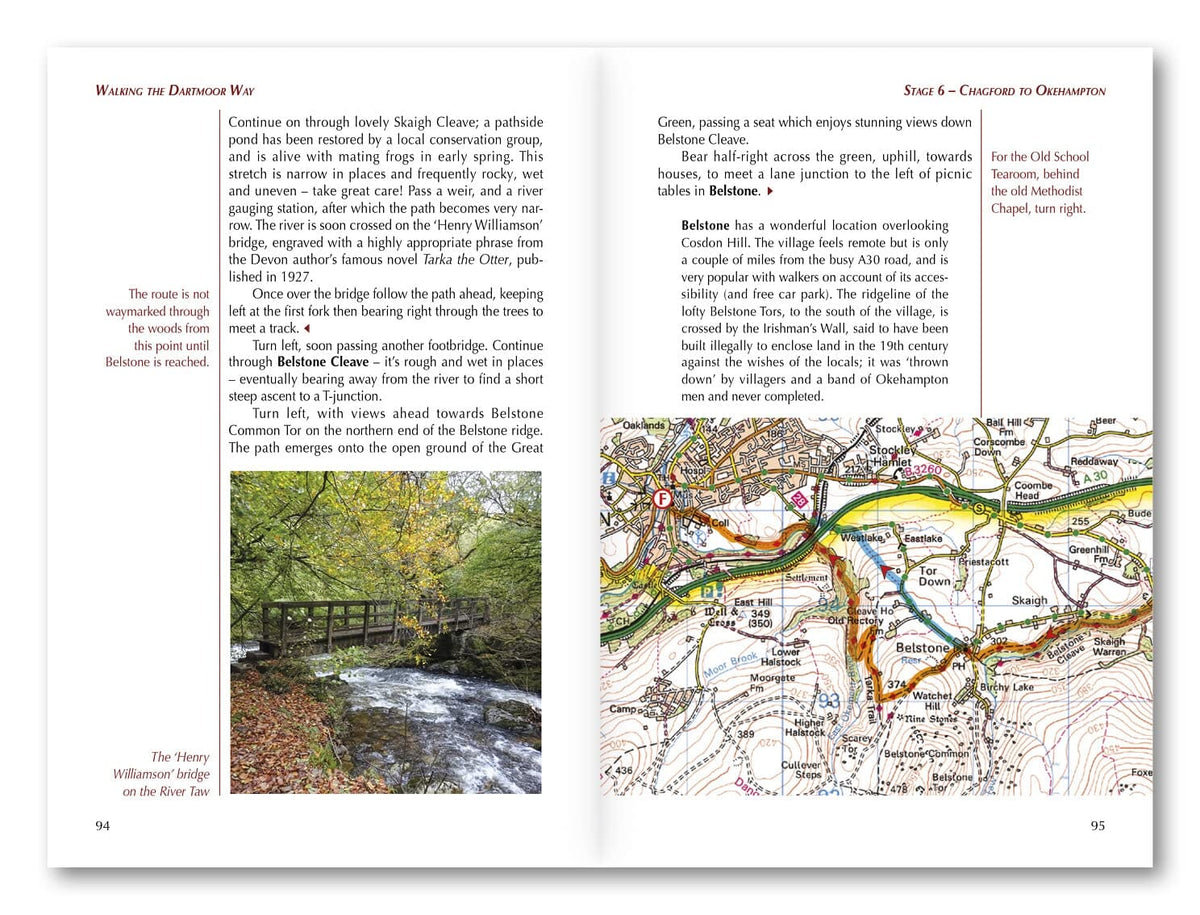 Guide de randonnées (en anglais) - Dartmoor way | Cicerone guide de randonnée Cicerone 